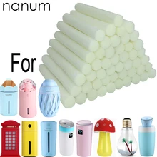 Автомобильный увлажнитель воздуха фильтровальные тампоны заменить фитиль-50 шт./лот для автомобиля гриб лампочки эфирные масла диффузор