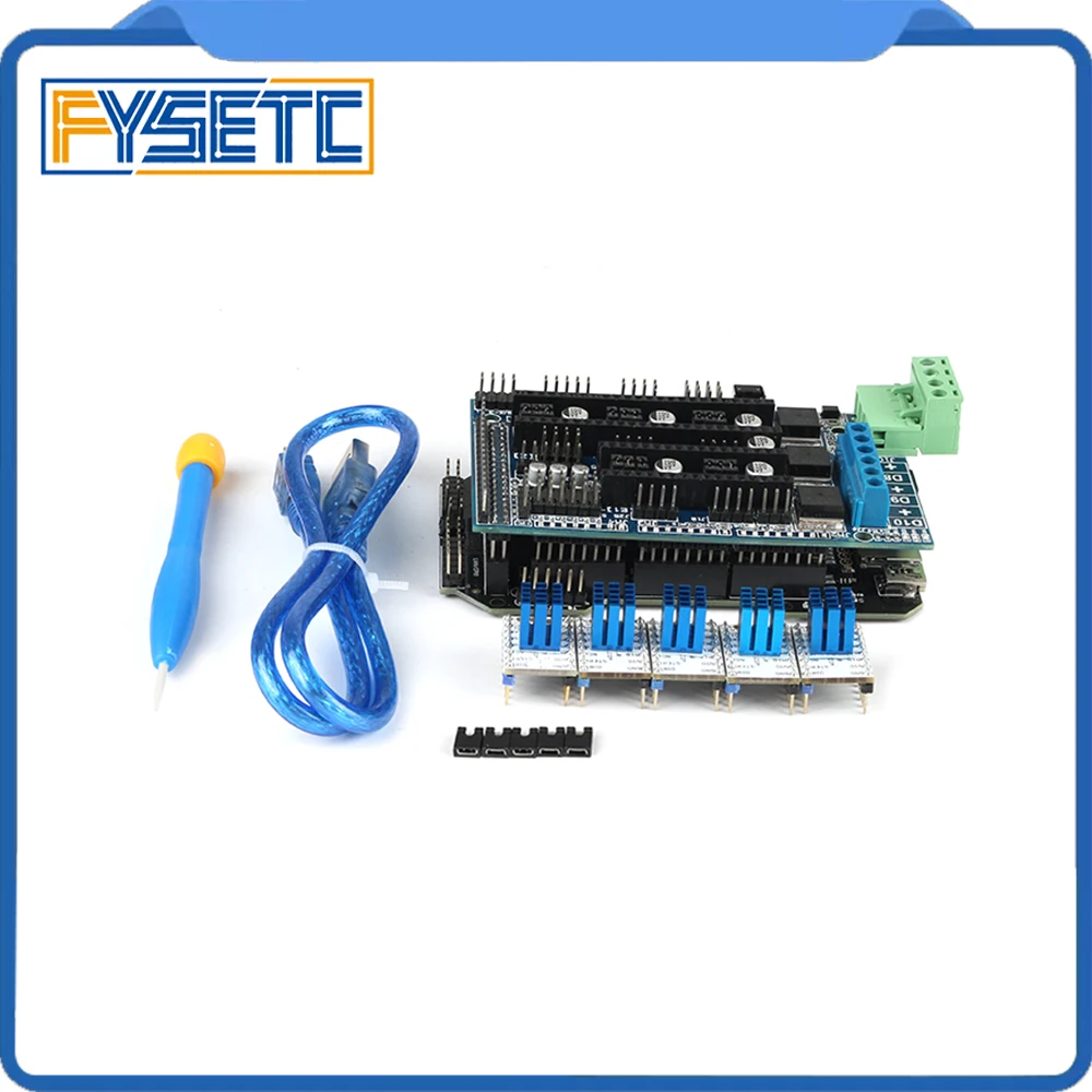 Re arm 32 бит плата управления обновлением Mega 2560 R3 + Ramps 1 5 панель шт. TMC2130 v1.0 Драйвер