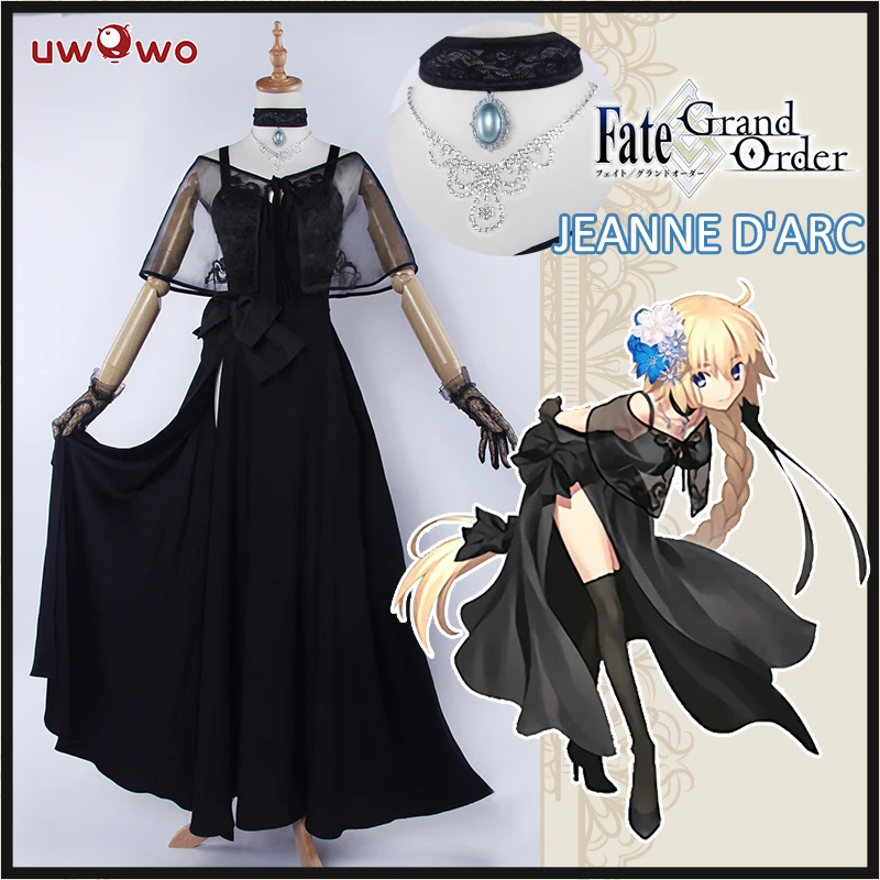 UWOWO Fate Grand Order косплей Жанна д 'Арк д' Арк костюм аниме apocripha женский костюм|joan of