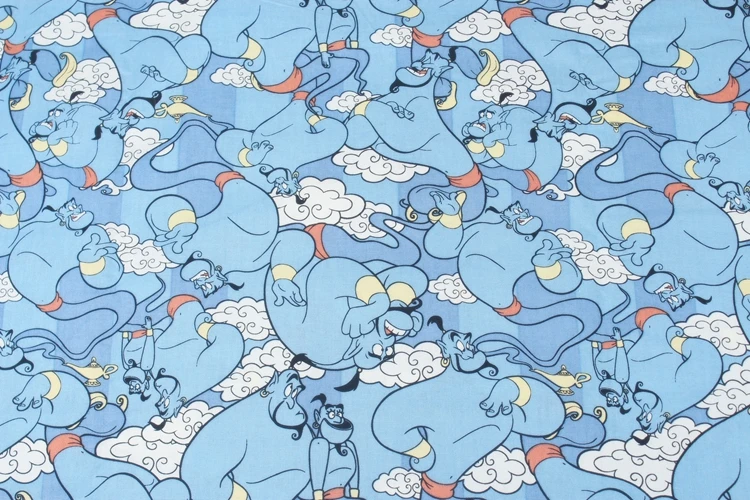 

the magic lamp Princess Jasmine baby Plain cotton fabric Sewing Fabric DIY Handmade Material Hometextile 140*100cm