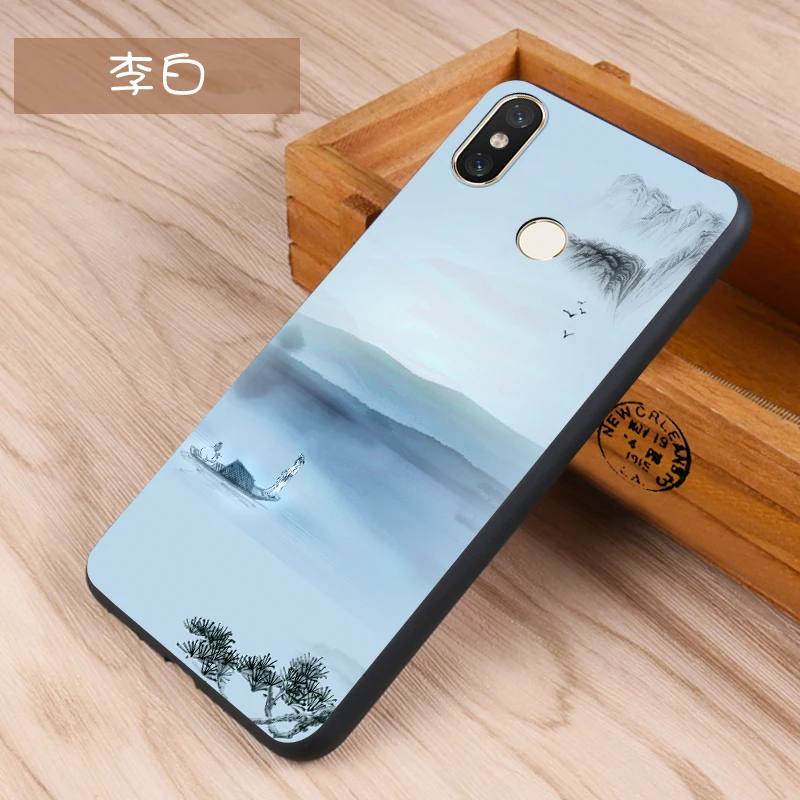 Case for Xiaomi Mi8 Case Silicone Cover for Xiaomi Mi8 Case Cover bag Skin Wolf Fish Skull Mi8 Fundas 100% BiNFUL 14