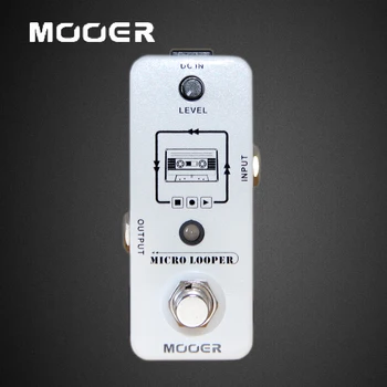 NEW Effect Guitar Pedal / Mooer Micro Looper inherits the MINI size of MICRO SERIES