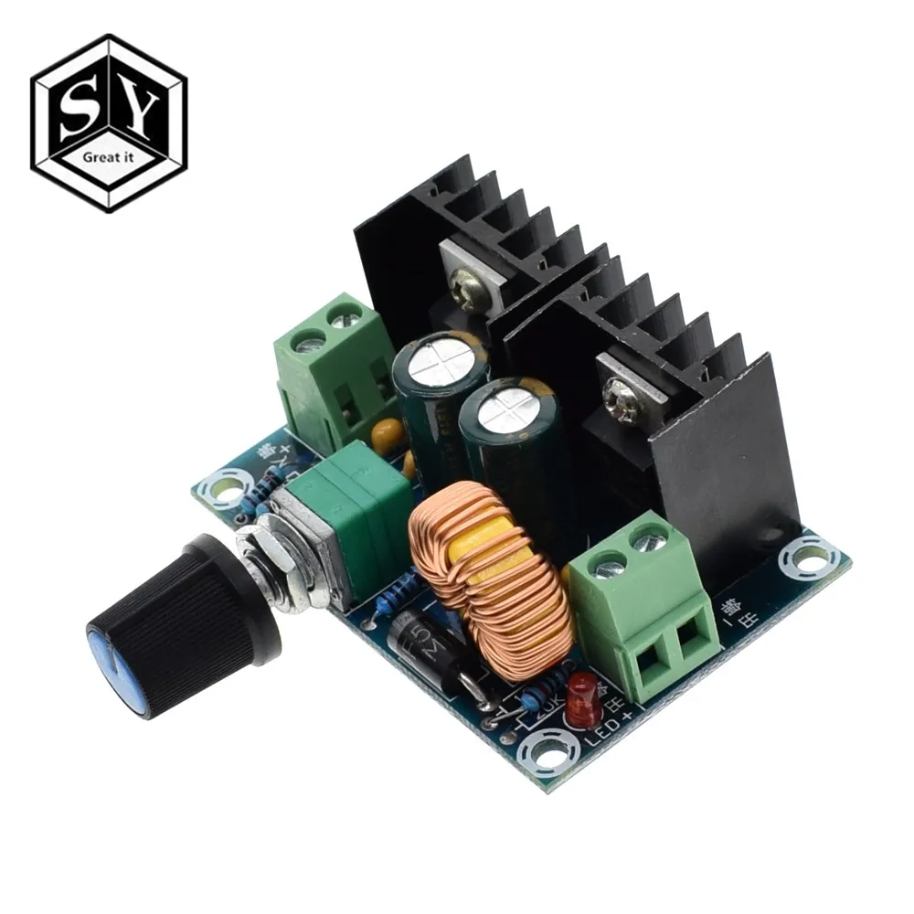 

GREAT IT XL4016E1 High Power DC Voltage Regulator DC-DC XH-M401 Buck Module with Maximum 8A Tire Voltage Regulator