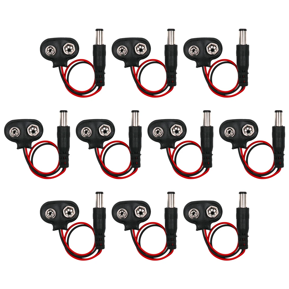 

10pcs /lot UNO R3 9V Battery Connector 9V Battery Clip for Arduino