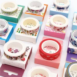 Cute Kawaii Plants Flowers Washi Tape Animal grass masking tape Decorative Adhesive Tape