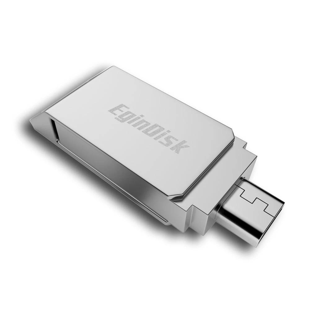 Микро USB флэш-накопитель для телефона Android OTG и USB 2,0 двойной интерфейс флешки Поддержка Android 4,0 выше Mtal Memory Stick