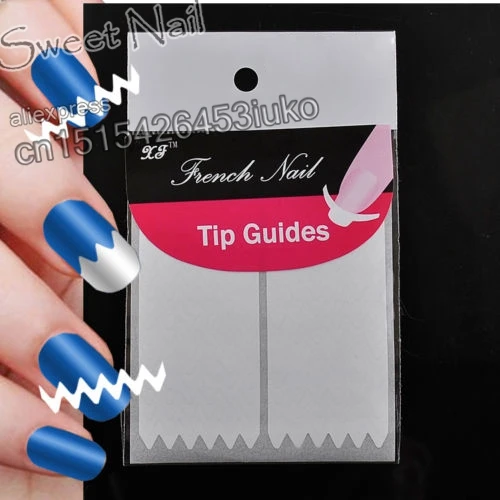 2 шт./упаковка трафареты для одежды|french manicure nail sticker|fashion stickernail sticker |