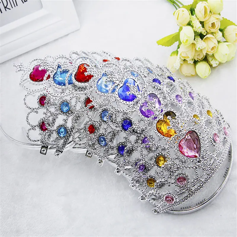 Frozen Child Crown Princess Headwear Hair Accessories Headband Plastic Headband Magic Wand Frozen Child Crown Princess Headwear Hair Accessories Headband Plastic Headband Magic Wand