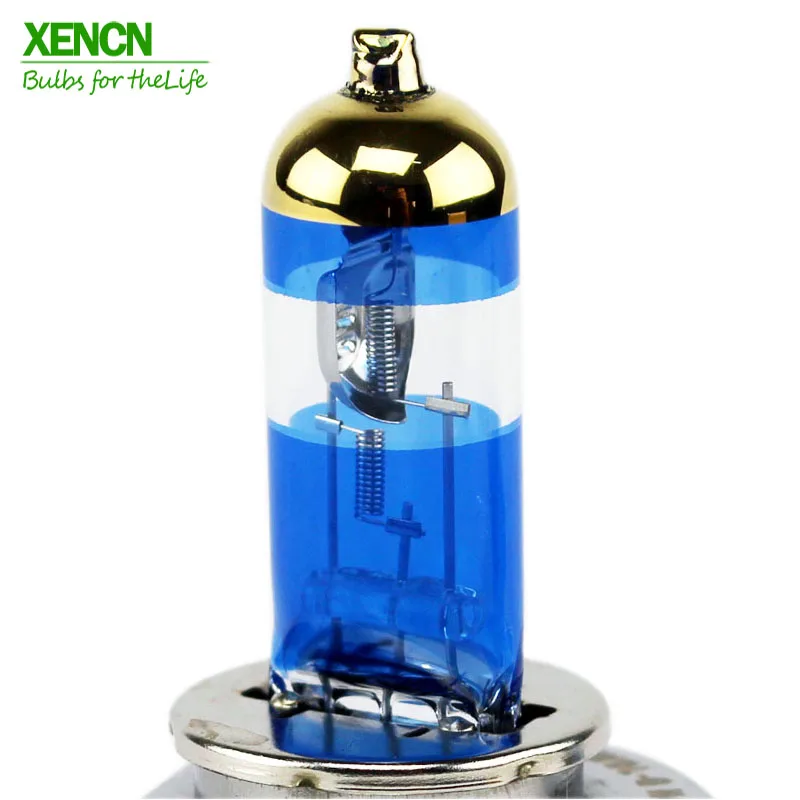 XENCN H4 P43t 12 в 100/90 Вт Золотой алмазный свет супер яркая белая галогенная лампа