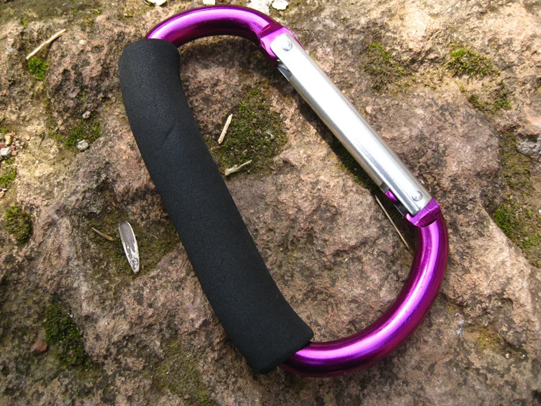 1 piece 135x9cm Big Large Carabiner Hand Hook Carry For Roller Skate Shoes Ski Snow Boots Random Color Aluminium Alloy 1 piece 135x9cm Big Large Carabiner Hand Hook Carry For Roller Skate Shoes Ski Snow Boots Random Color Aluminium Alloy