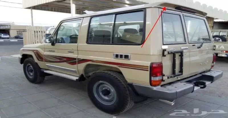 Используется для toyota land cruiser FJ70 спойлер FJ/lc70 высокого качества ABS Материал