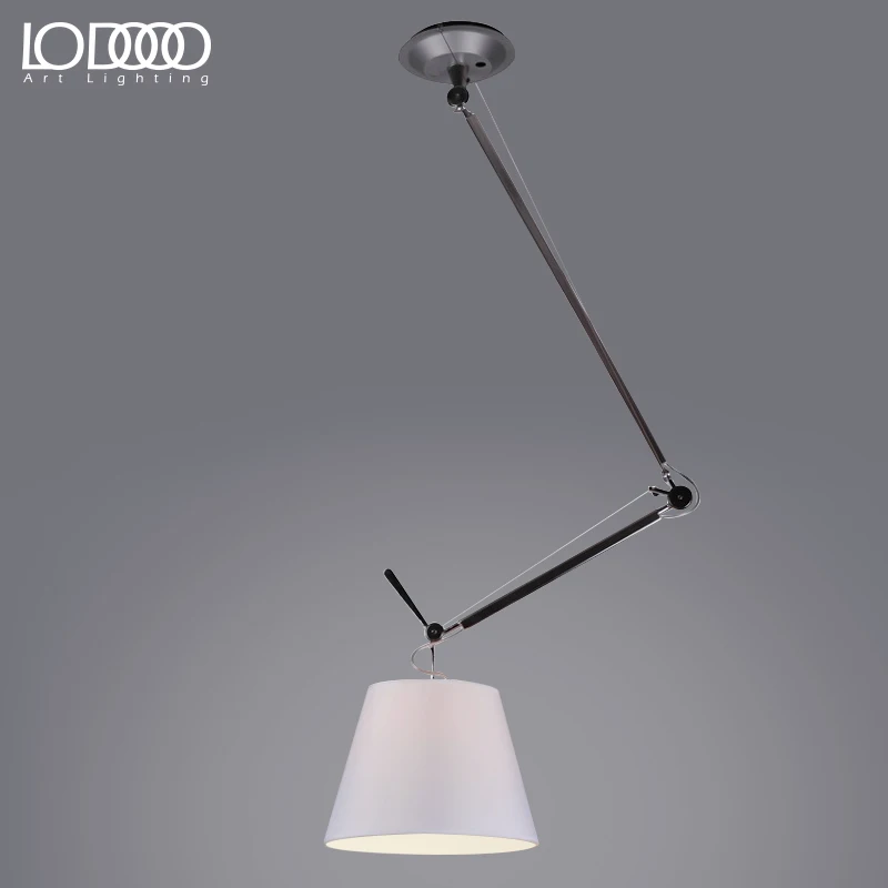 LODOOO Скандинавский современный идеальный подвесной светильник для офиса кабинета минимализм E27 вращающийся подвесной светильник