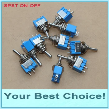 

1000pcs/Lot SPST 2Pins ON-OFF Miniature Rocker Toggle Switch,3A/250VAC,6A/125VAC