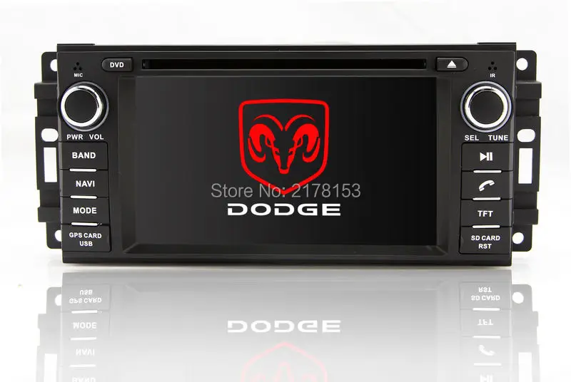 Car DVD Player GPS Navigation for Dodge Journey Caliber with Radio BT