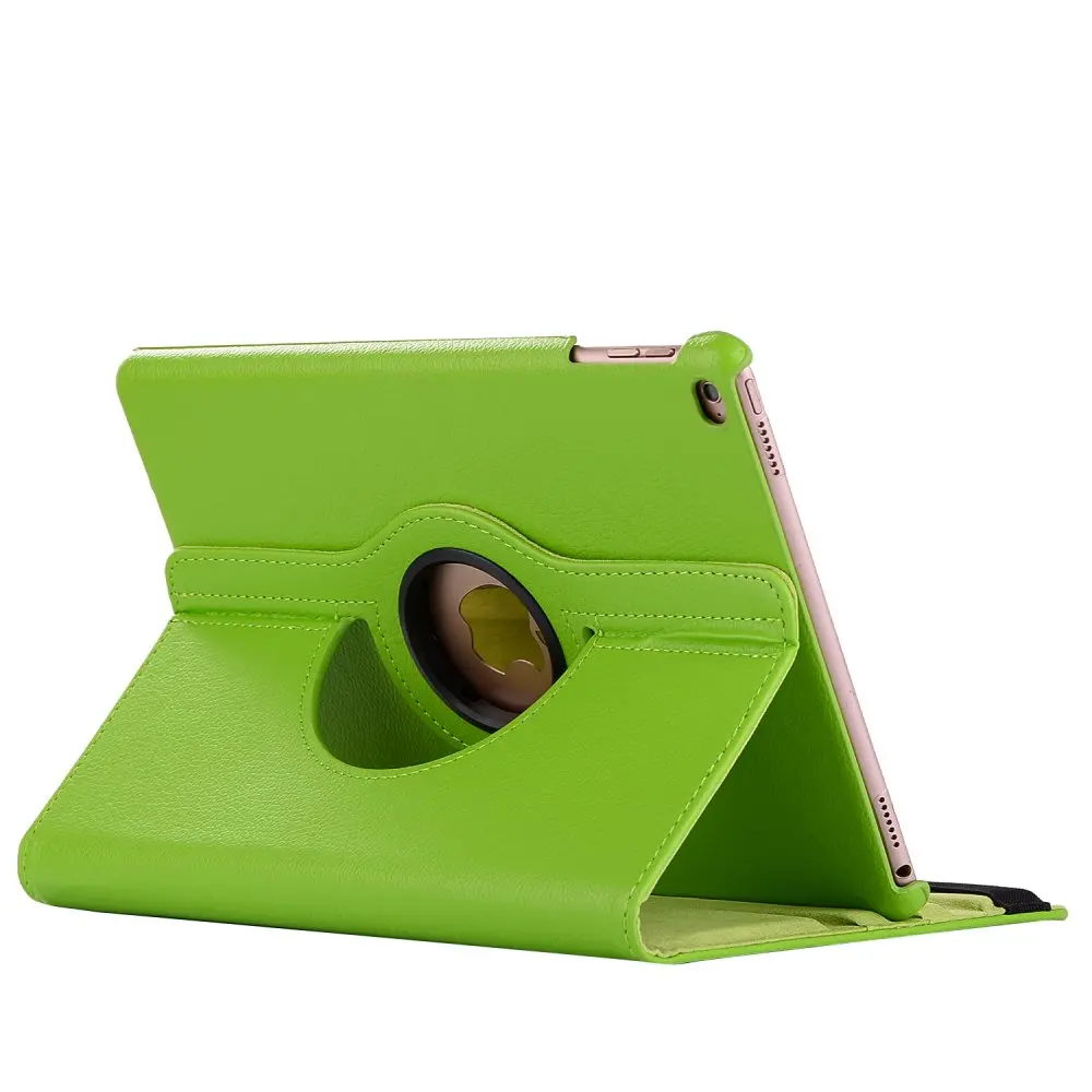 360 градусов вращающийся кожаный смарт-чехол для Apple Ipad mini 4 IPad mini 5 7,9 mini4 mini5 A1538 A1550 Coque Funda - Цвет: Green