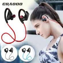 CBAOOO Sport Bluetooth Headphone Wireless Earphone Bluetooth Headset Waterproof noise reduction with Microphone for android ios