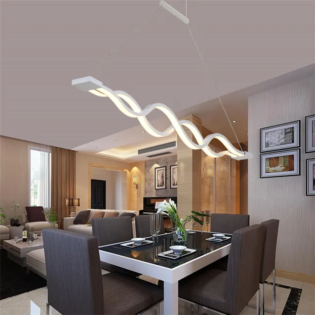 Nuovo Pendente Luci LED da pranzo moderno e minimalista atmosfera ... Nuovo Pendente Luci LED da pranzo moderno e minimalista atmosfera ...