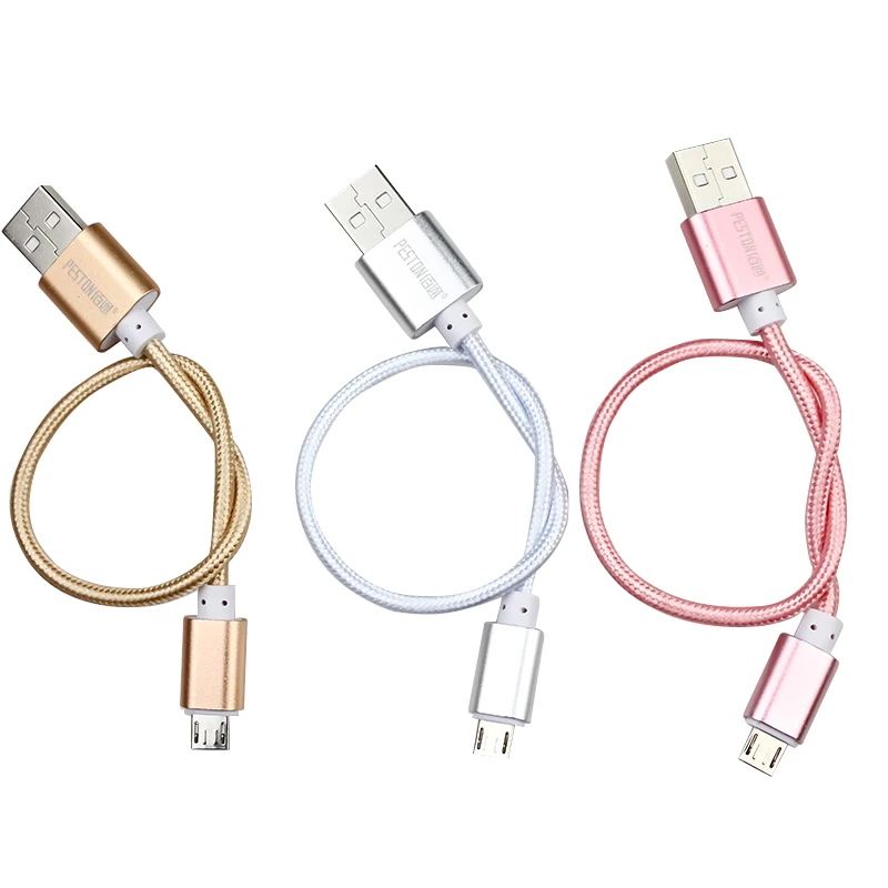 Кабели для быстрой зарядки и передачи данных из сплава с Micro USB 25 см 2 м|Кабели