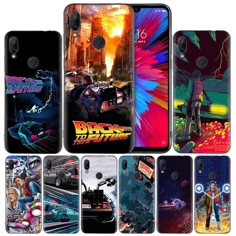 

Back to the Future Silicone Case Cover for Xiaomi Redmi Note 7 7A 7S K20 Y3 6 6A S2 GO 5X 6X Mi A1 A2 8 9T Play Lite Pro Poco F1