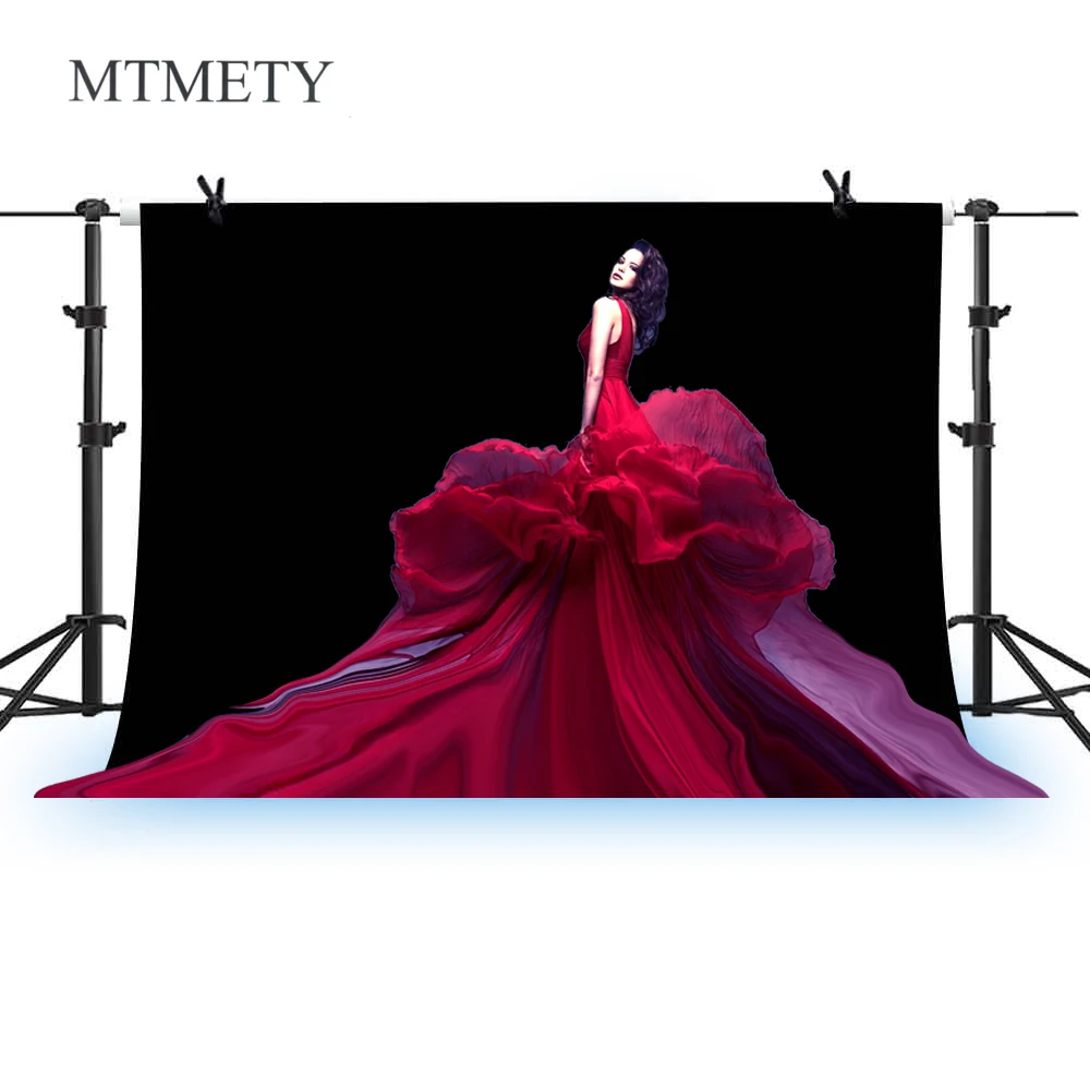 

MTMETY Black Screen Photo Background Photography Backdrops Backgrounds Studio Video Non woven Fabric Backdrop Cloth PURME002