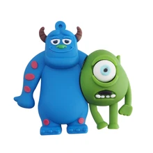 Real Capacity Cartoon USB Flash Drive Pen Drive 4gb 8gb 16gb 32gb 64gb External Storage Pendrive USB 2.0 Flash Card Memory Stick
