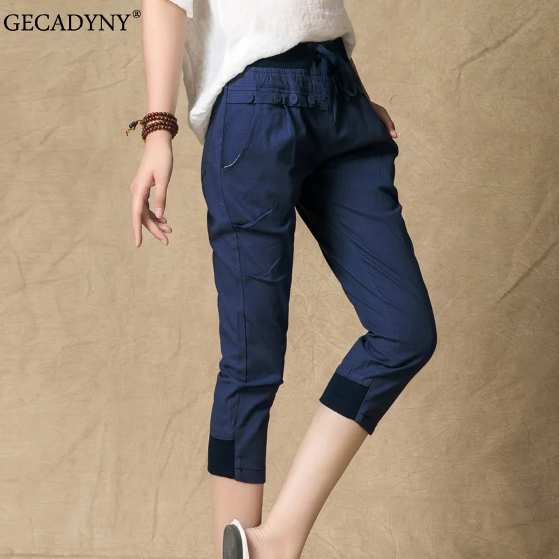 Popular Cropped Linen Pants-Buy Cheap Cropped Linen Pants