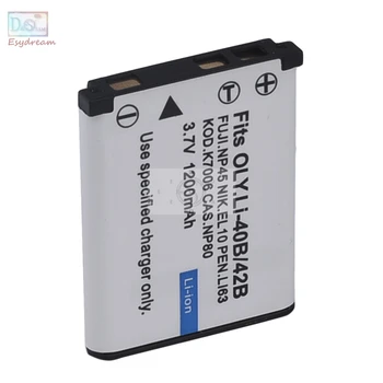 

LI-42B Li-40B LI42B li40B 1200mAh Camera Battery for Olympus FE-3010 FE-4010 FE-5000 PM061