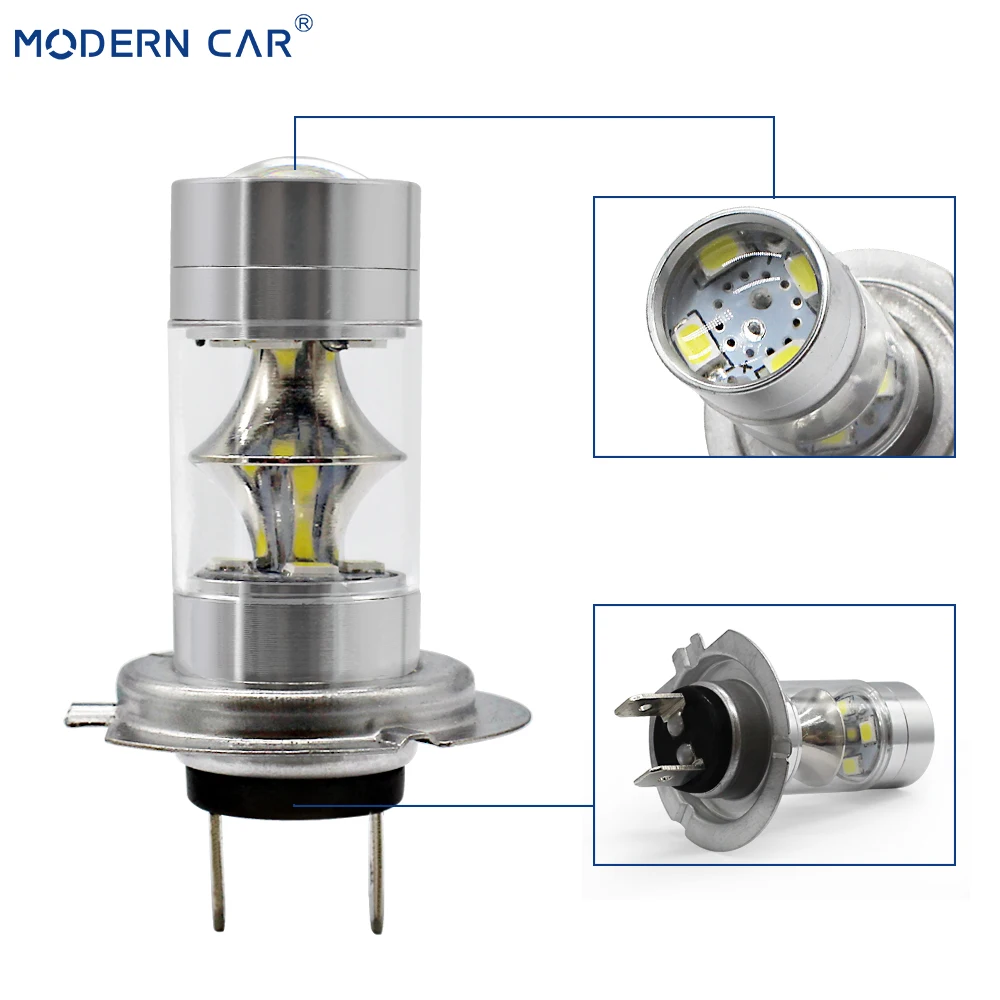 Современный автомобильный 2835 12smd дневные ходовые огни 12v Белый головной светильник s и туман светильник супер яркий фонарь светильник s 9005 9006 h7 h11 led противотуманные лампы для автомобиля 12v