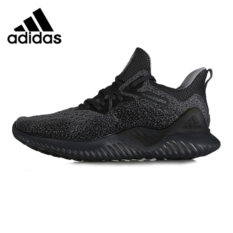 

Adidas Alphabounce Sports Sneakers Breathable Running Shoes Black AQ0573 for Women 36-39 EUR Size W