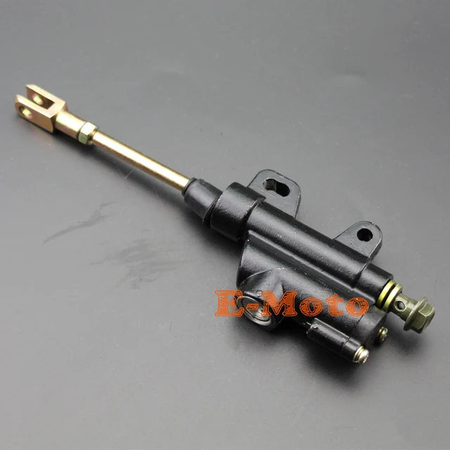 10mm BLACK REAR PIT DIRT BIKE ATV HYDRAULIC BRAKE MASTER CYLINDER 110cc