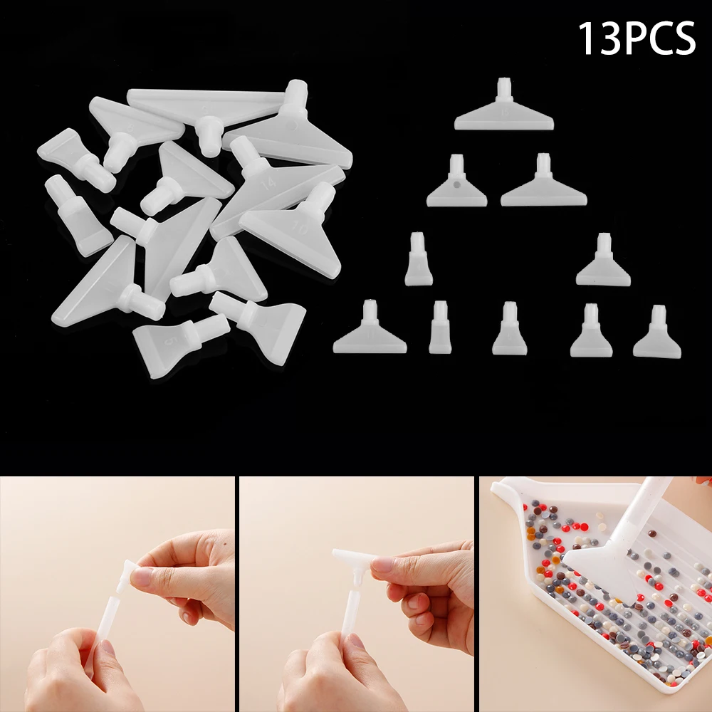 13pcs Replacement Pen Heads 5D Diamond Painting Cross Embroidery Point Drill ## 13pcs Replacement Pen Heads 5D Diamond Painting Cross Embroidery Point Drill ##