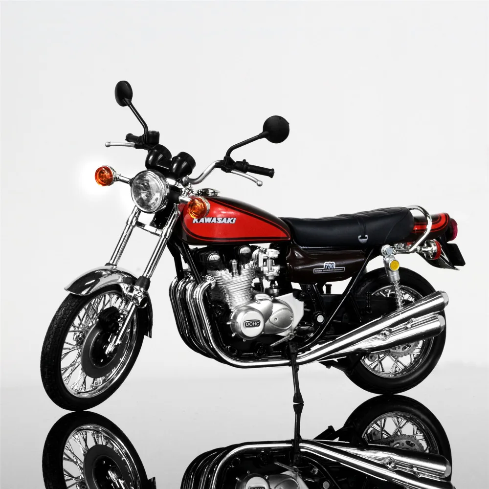 Kawasaki Shonan rouge 1:24 moto-Modèle 