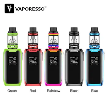 

Original Vaporesso Revenger X 220W TC Kit with 2ml/5ml NRG Tank & OMNI Board 2.2 Chip & GT Cores Max 220W Output No Battery Kit