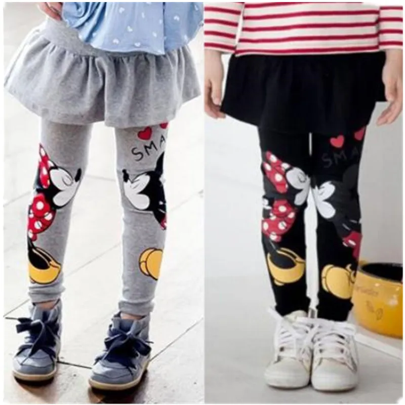 

Girl Leggings Skirt-pants Cake Skirt Autumn Winter Leggings Children's Girls Skirt Pant Baby Girls Clothes For 2-9 Kids F0004