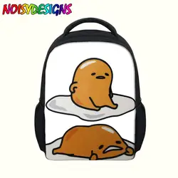 Gudetama ленивый яичный желток узор детские школьные сумки для мальчиков и девочек большой емкости школьный рюкзак сумка Детская Книга сумка
