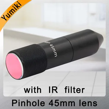 Yumiki hd 2.0 메가 픽셀 45mm 핀홀 렌즈, cctv 카메라 렌즈, m12 마운트, 이미지 형식 1 