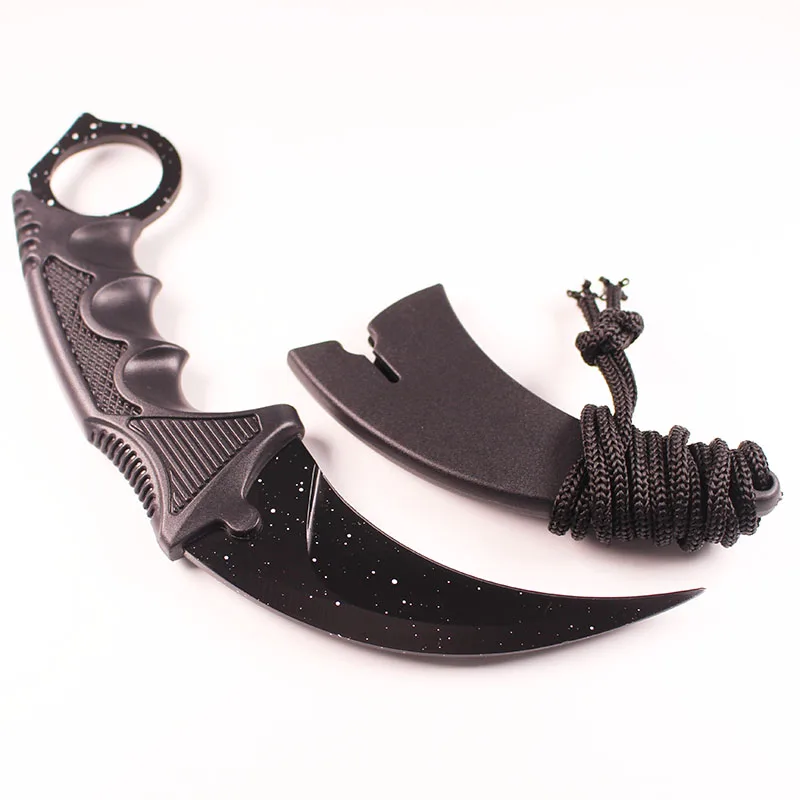 Karambit нож CsGo охотничий для выживания тактические ножи Navajas Supervivencia настоящие Outillage