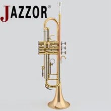 Jazzor JBTR-410 бемоль труба золотой лак фосфора и медные духовые инструменты