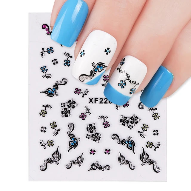 1sheets Gold Zipper 3d Designs Nail Art Stickers Decals Manicure 1sheets Gold Zipper 3d Designs Nail Art Stickers Decals Manicure