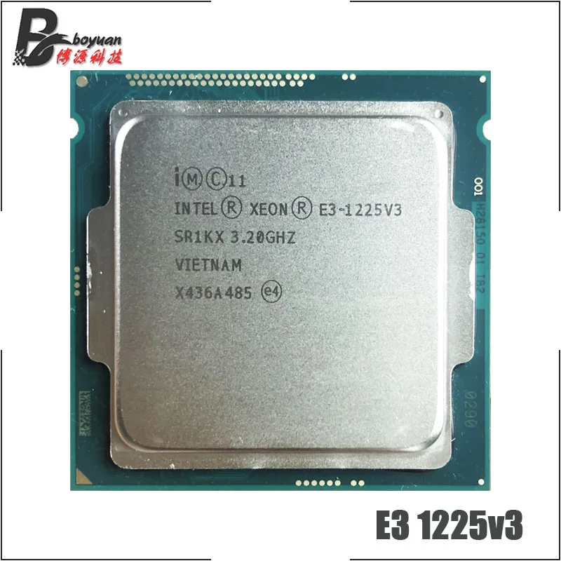 Intel Xeon E3-1225 v3 E3 1225v3 E3 1225 v3 3,2 GHz четырехъядерный процессор 8M 84W LGA 1150