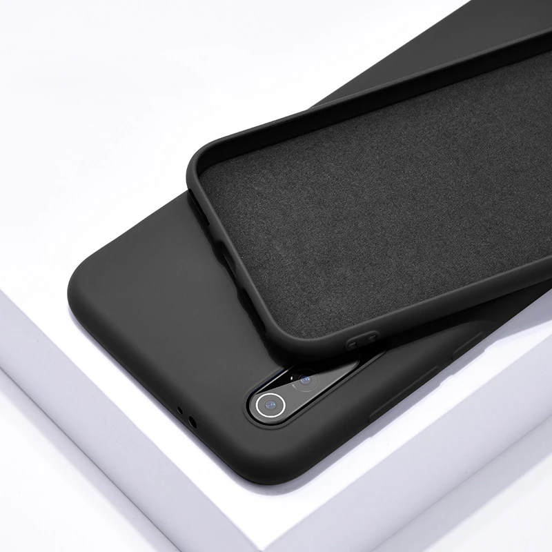 Мягкий жидкий силиконовый чехол Cherie для Samsung Galaxy S10 S9 S8 Plus S10E A50 A70 A40 A30 A20 A10 M30 M10 A6 A7