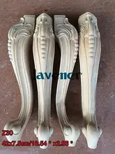 Z30 -42×7.5cm Wood Carved Onlay Applique Carpenter Decal Wood Working Carpenter Table Leg