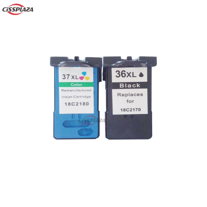 CISSPLAZA 2шт совместимый для Lexmark 36 37 36xl 37xl чернильные картриджи X3650 X4650 X5650 X6650 X6675 Z2420 |