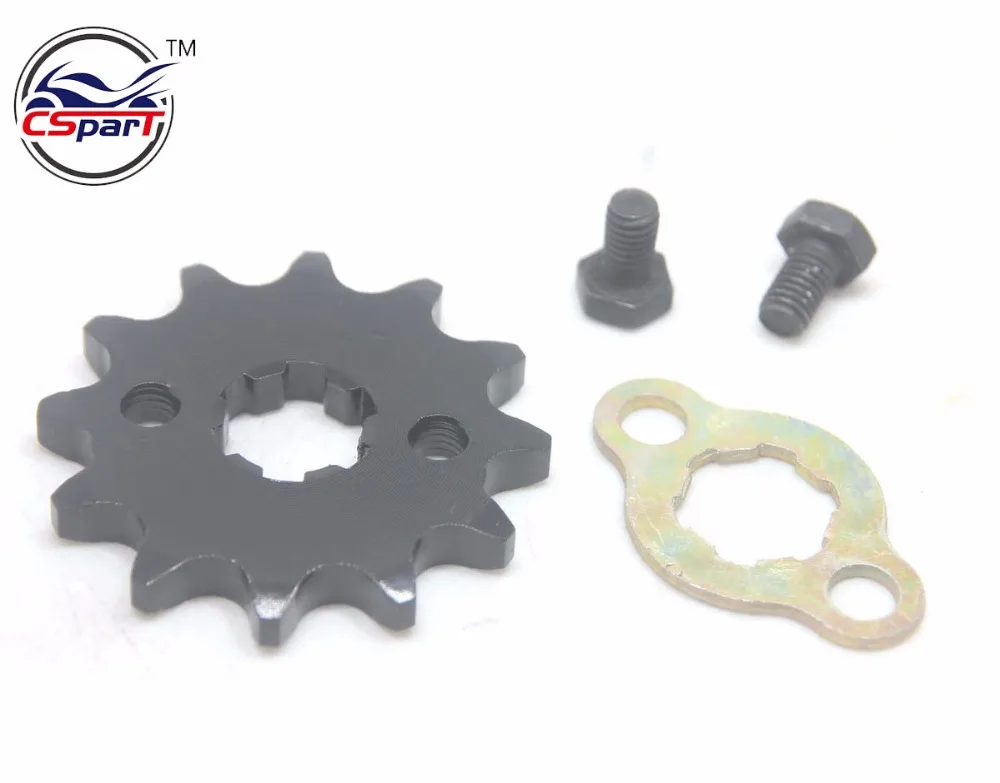 Передняя Звездочка двигателя 11T 12T 13T 14T 15T 16T 17T 18T Tooth 428 17 мм для Honda Lifan ZongShen ATV