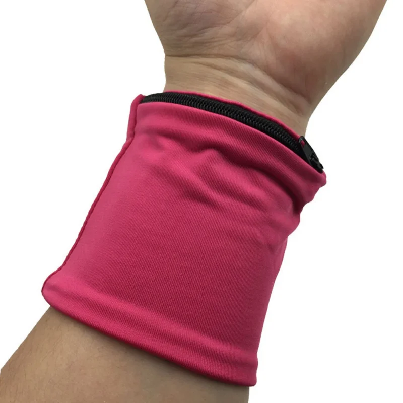 Светоотражающая застежка карманная обмотка для поддержки запястья ремни для спорта на открытом воздухе Фитнес Велоспорт спортивный браслет для бадминтона Sweatband повязка на запястье - Цвет: A