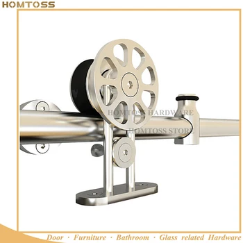 

HT-C003 Normal size stainless steel sliding barn door hardware
