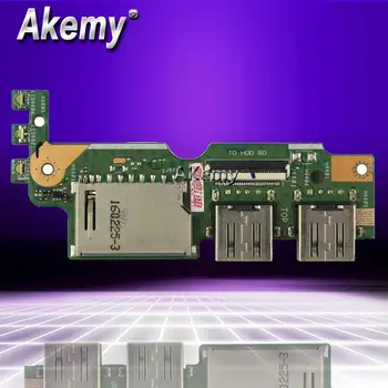 

original laptop X455L X455LD USB BOARD X455LD IO BOARD test good free shipping