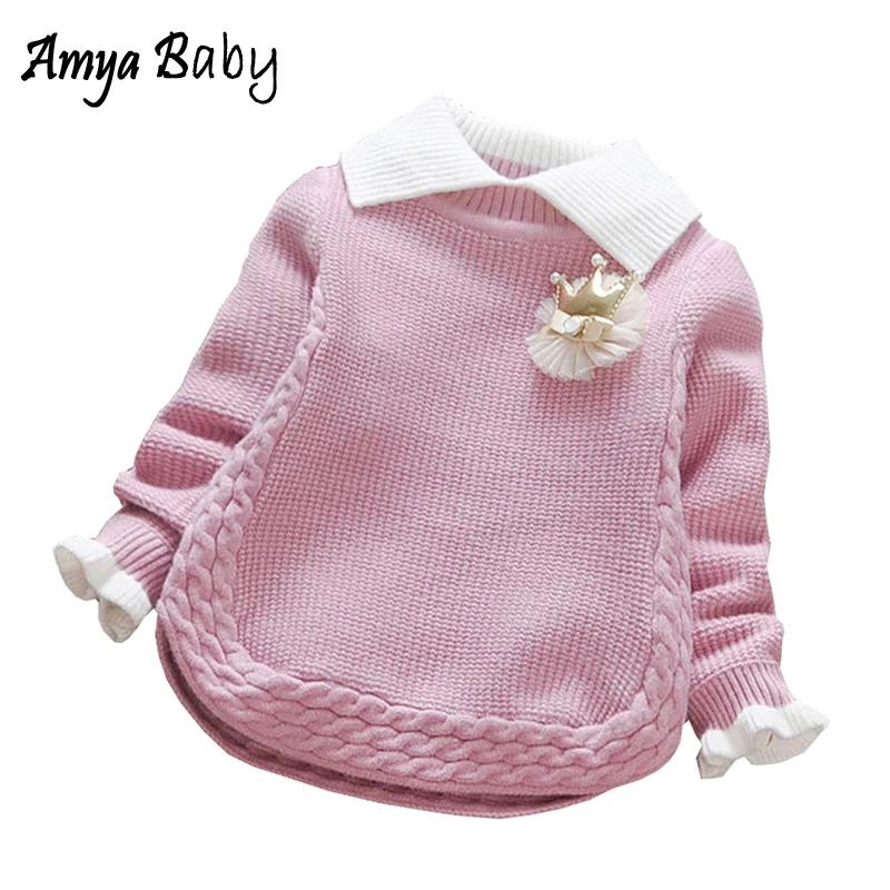AmayBaby Newborn Baby Girl Sweater 2019 Autumn Winter Baby Sweaters Knitted Toddler Kids Clothes Long Sleeve Infant Sweater AmayBaby Newborn Baby Girl Sweater 2019 Autumn Winter Baby Sweaters Knitted Toddler Kids Clothes Long Sleeve Infant Sweater