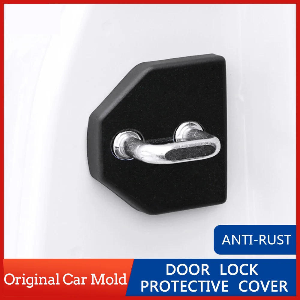 4 Pcs /Lot Car Door Lock Protective Cover Special For Subaru Forester