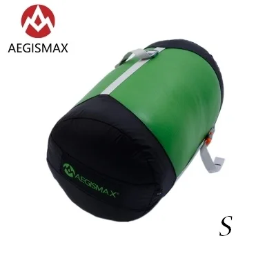 AEGISMAX наружный спальный мешок, компрессионный мешок, водостойкий мешок для хранения, сумка для переноски, спальный мешок, аксессуары - Цвет: S